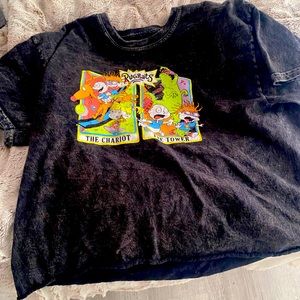 never worn before grey rugrats shirt
